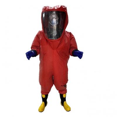 Air tight chemical protective clothing made of neoprene RHFIC-YG